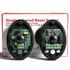 Single Infrared Beam Sensor Photocell Garage Door Infrared Sensor 12V-24V for Sliding Gate Ir Barrier Automatic Obstacle Alarm