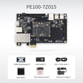 Microphase PE100 FPGA ZYNQ Development Board ARM XC7Z015 PCIE SFP 7015 XME0715