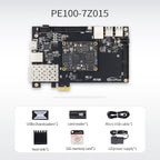 Microphase PE100 FPGA ZYNQ Development Board ARM XC7Z015 PCIE SFP 7015 XME0715