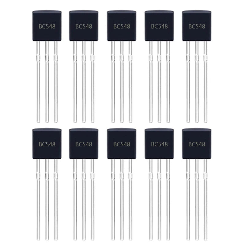 10 Values NPN PNP Power Transistors Assortment Kit BC327 BC337 BC517 BC547 BC548 BC549 BC550 BC556 BC557 BC558 Each Value 10PCS