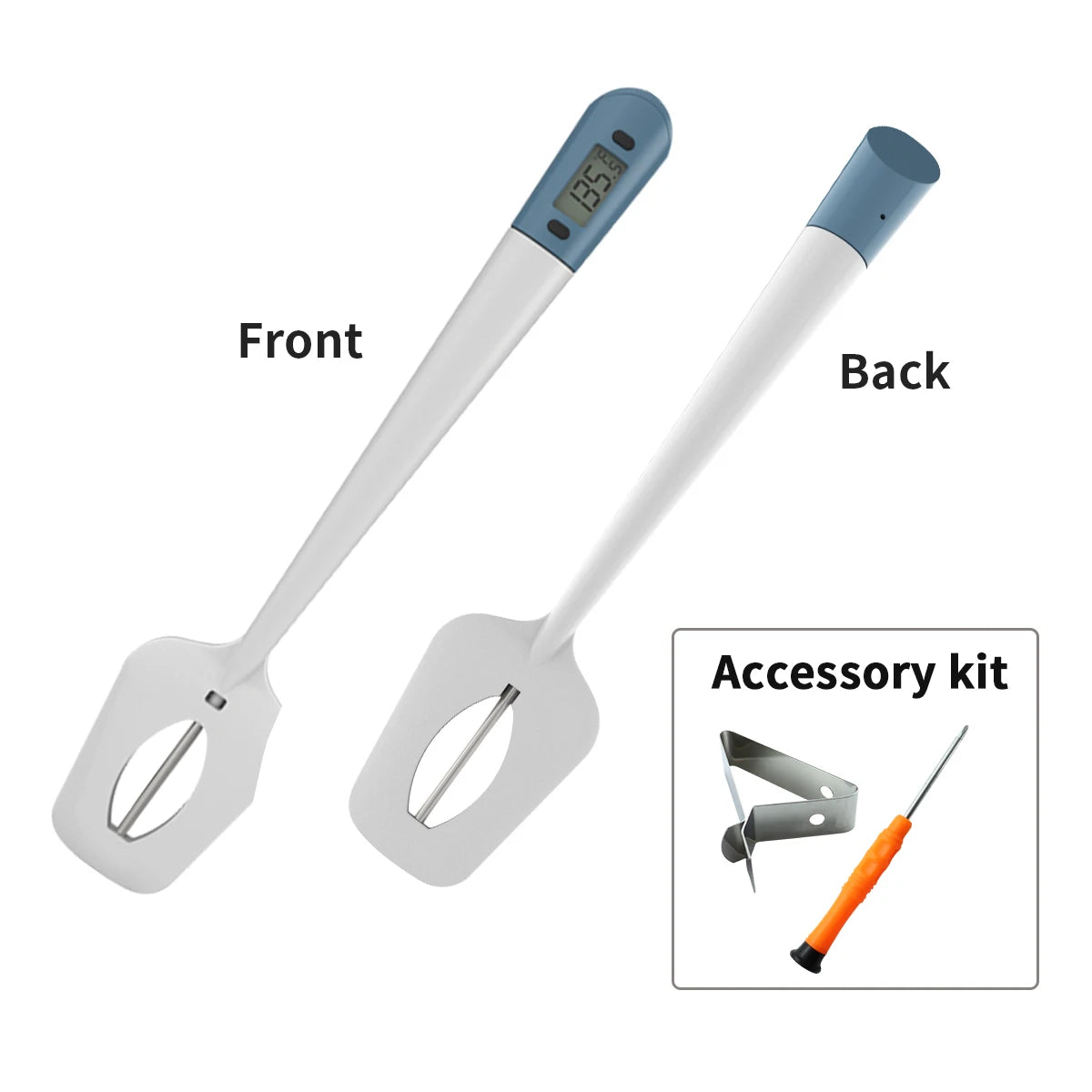 Digital Candy Spatula with Thermometer Confectionery/Sugar/Candy Thermometer Meat Cake Milk Thermometer Tool