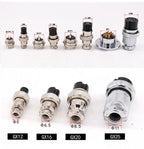 GX20 2 Female Plug To Male Dock Socket Electrical Aviation Connector 2 3 4 5 6 7 8 9 10 12 14 15Pin 1m 2m 3M Cable customizable