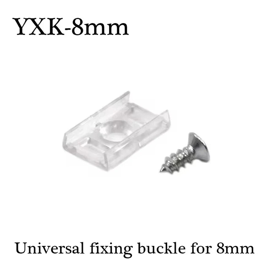 COB Led Strip Connector Light Strip Wire Connectors 2 3 4 Pin L-shaped For 5 8 10mm Width PCB Single Color RGB CCT Strip