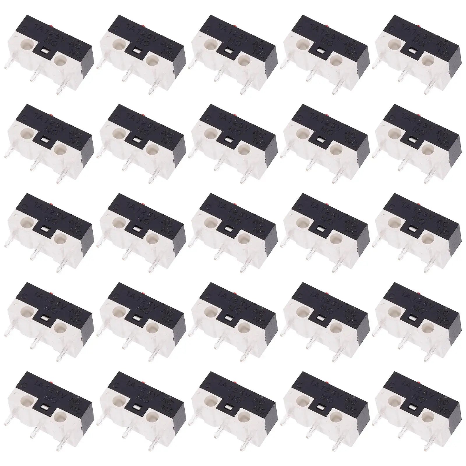 50pcs Micro Limit Replacement Appliance Door Switch For Industrial Commercial Residential Use Electrical Control Solution Switch