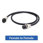 GX16 5pin 6Pin 7Pin 8pin Aviation Plug Connection Cable Male To Female Aviation Extension Line 1-20 Meters Pure Copper Connector