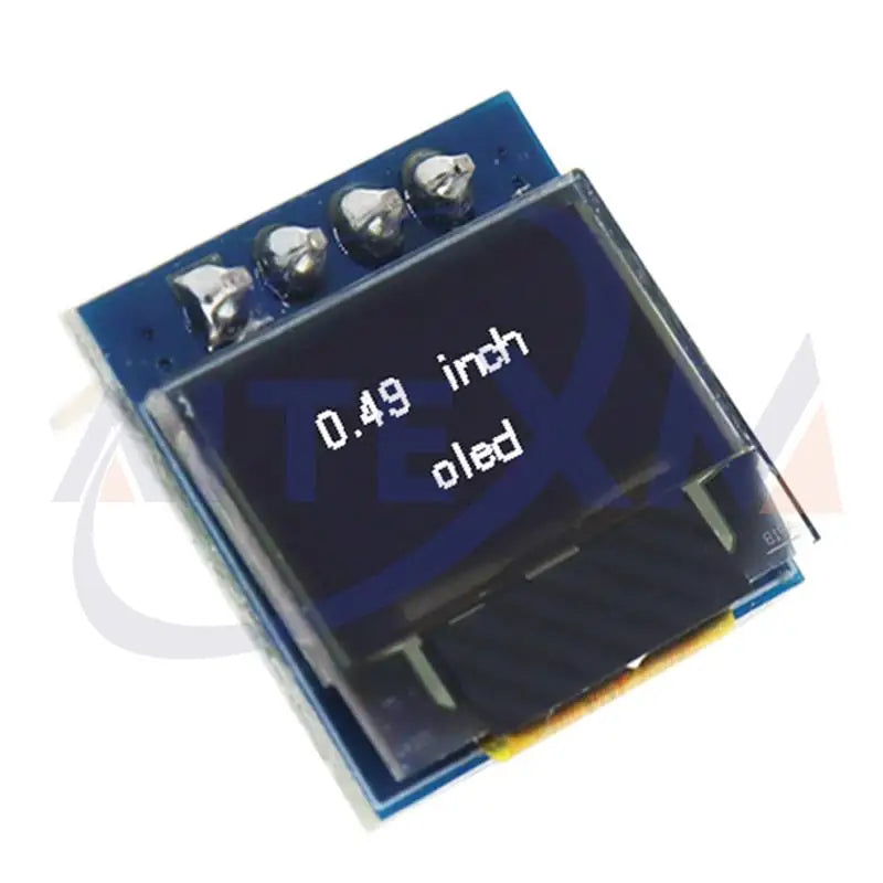 0.49 Inch OLED Display LCD Module White 0.49" Screen 64x32 I2C IIC Interface SSD1306 Driver for Arduino AVR STM32 YANXD