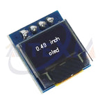 0.49 Inch OLED Display LCD Module White 0.49" Screen 64x32 I2C IIC Interface SSD1306 Driver for Arduino AVR STM32 YANXD
