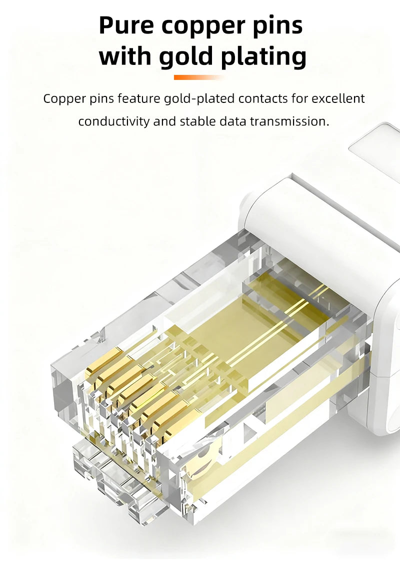 BYXGD Toolless RJ45 Connectors 100Mbps 1000Mbps 10Gbps Tool Free Reusable Cat5e Cat6a Cat7 Metal Plug Ethernet Plug Shielding