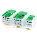 Din Rail Terminal Block Distribution Power Wire Electrical Connector Electric Split Junction Box UKK80A/125A/160A/250A/400A/500A