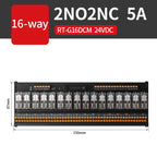 ENMG PNP/NPN Intermediate Relay Module G2R-1-E Control Module DC 24VDC One Open One Closed 16A 8/16 Way Screw Type Spring Inline