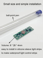 8mm Light Control Switch DC 12V light sensor swithch Sensitive Auto Photo Switch On/Off Photocell Street LED Light Switch
