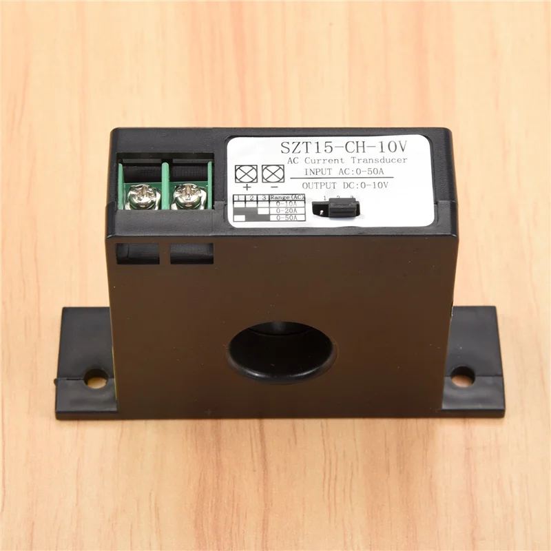 Precisionn SZT15-CH-10V AC Current Transmitter Current Mutual Inductor AC 0-50A To DC 0-10V