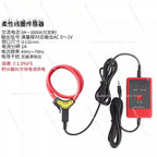 Split Flexible Rogowski Coil with Integrator 7.5mm Diameter High Frequency Current Probe