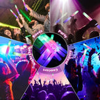 1-50PCS LED Glow Sticks Bulk Colorful RGB Glow Foam Stick light Stick Cheer Tube Dark Light for Concerts Birthday Wedding Party