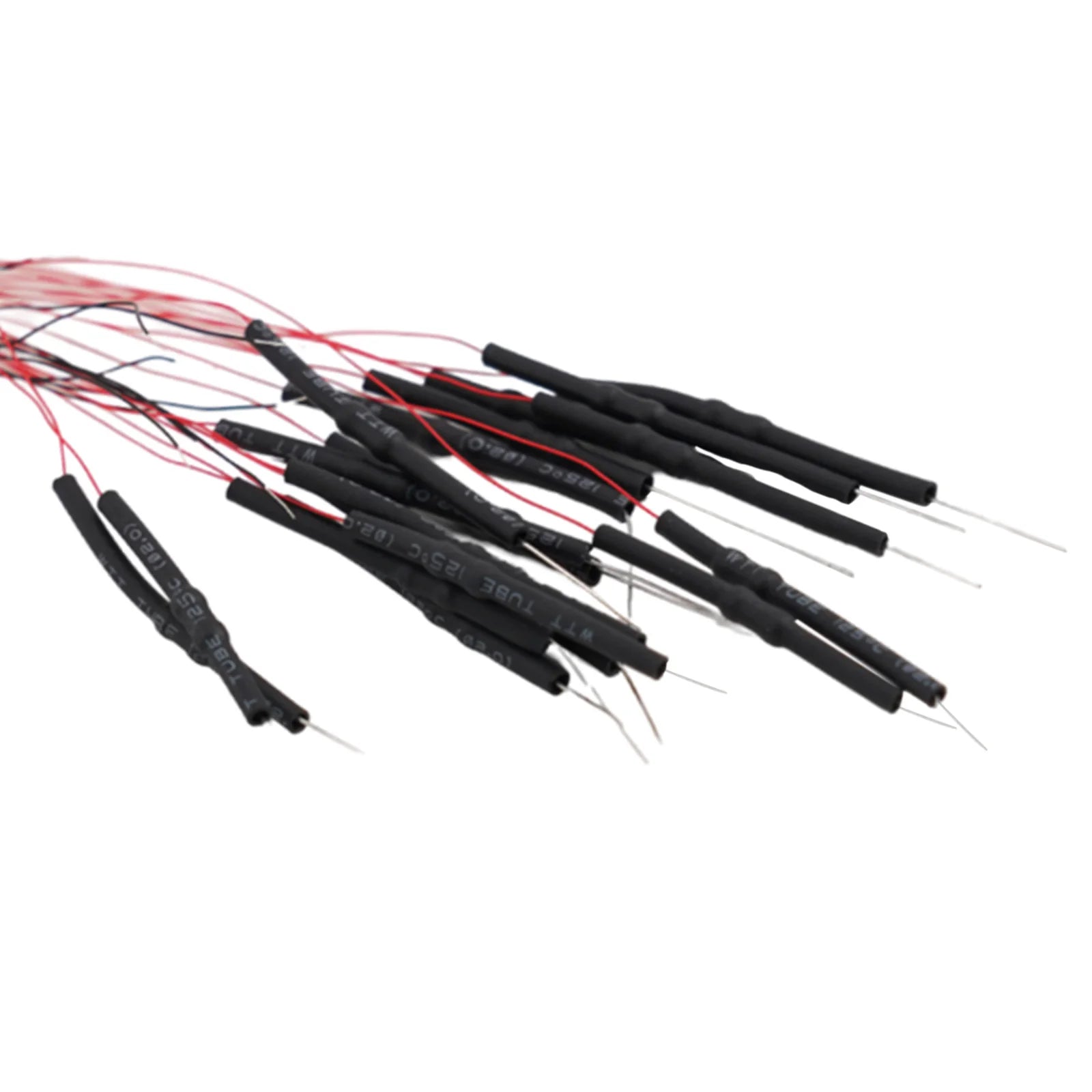 20pcs Prewired LED 0402 Warm White / White Light Emitting 12V Wired Leads For DIY Miniature Model Railroad Parts