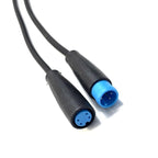 5/10/100PCS M6/M8 Ebike Sensor Connector 2/3/4/5/6P Male Female Display Connector 20cm Cable Straight/Butt Joint Connector IP65