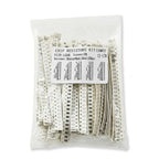 1250PCS 50Values SMD Resistor 1206 5% Pack 0Ω~10MΩ, 1R 10R 100R 220R 330R 470R 680R Chip Fixed Resistor 1K 102 10K 103 100K 104