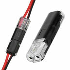 10PCS 2 Pin Way Plug Automotive Electrical Connector Strip Terminal Connection Waterproof Electrical Connector Car Wire Cable