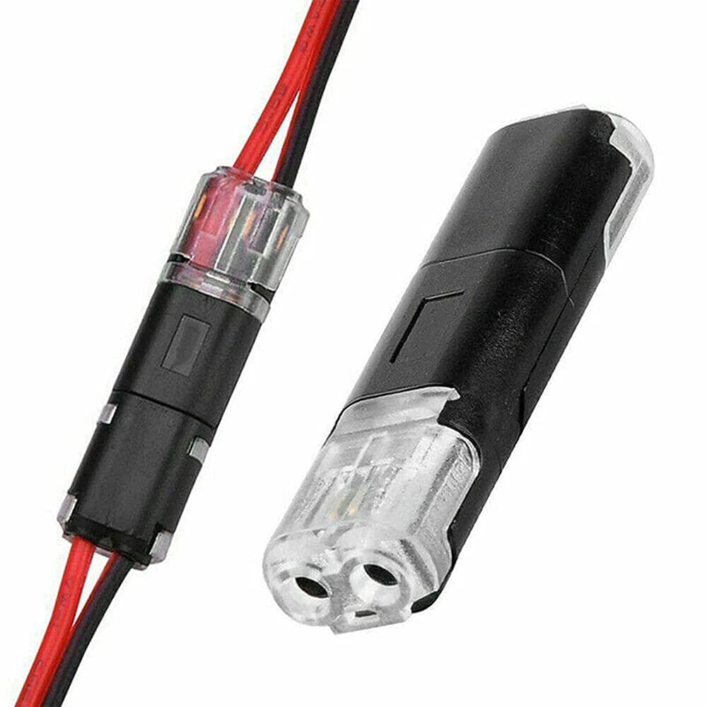 10PCS 2 Pin Way Plug Automotive Electrical Connector Strip Terminal Connection Waterproof Electrical Connector Car Wire Cable