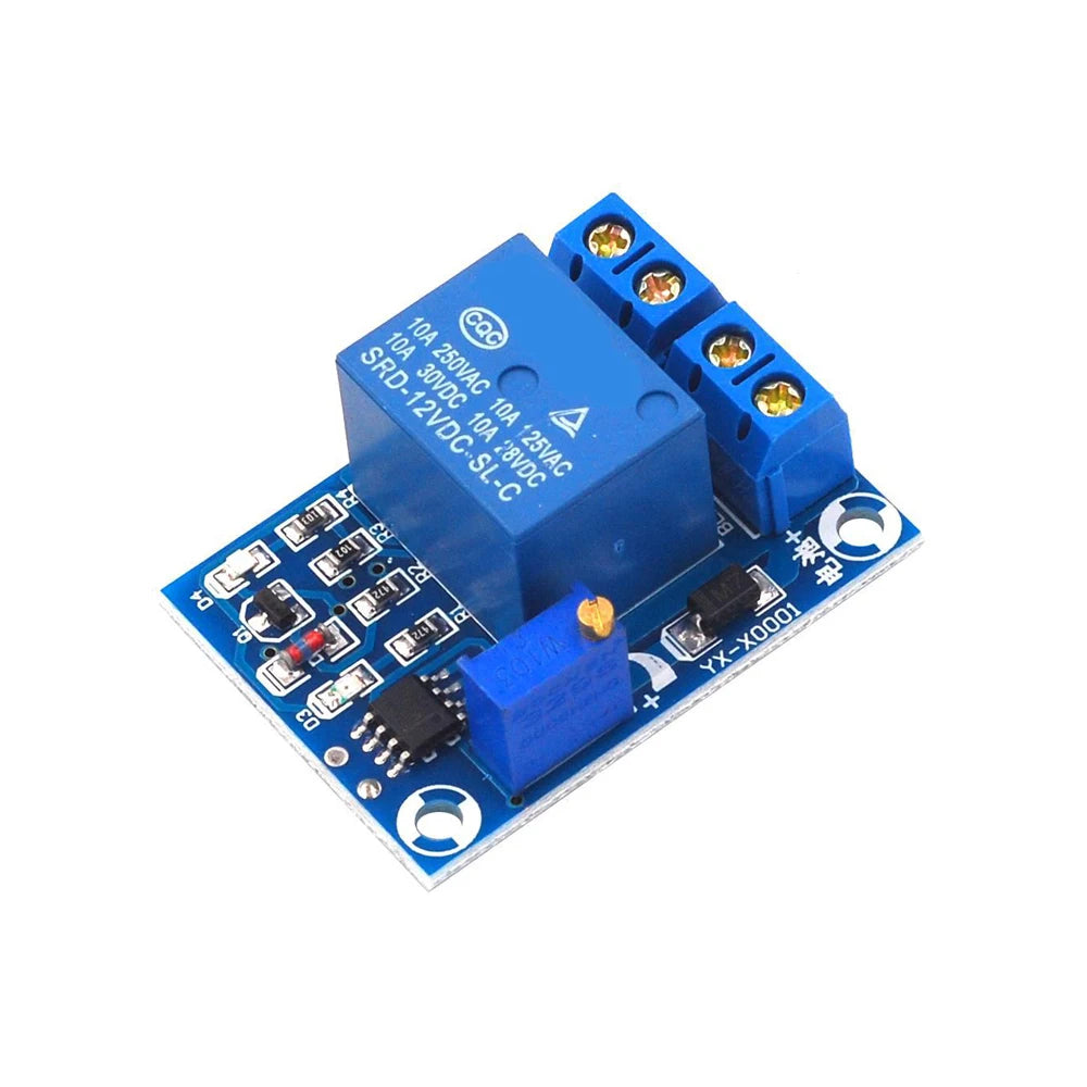 DC 12V Battery Undervoltage Low Voltage Cut off Automatic Recovery Switch Charging Voltage Control Module Protection Board