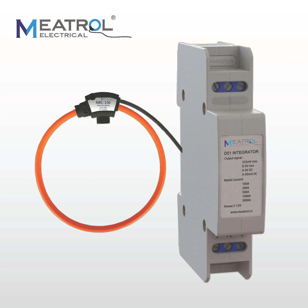 2026hotsale* 4-20mA Rogowski coil Integrator Energy Control Power Monitoring Current Convertor Rogowski Coil Integrator