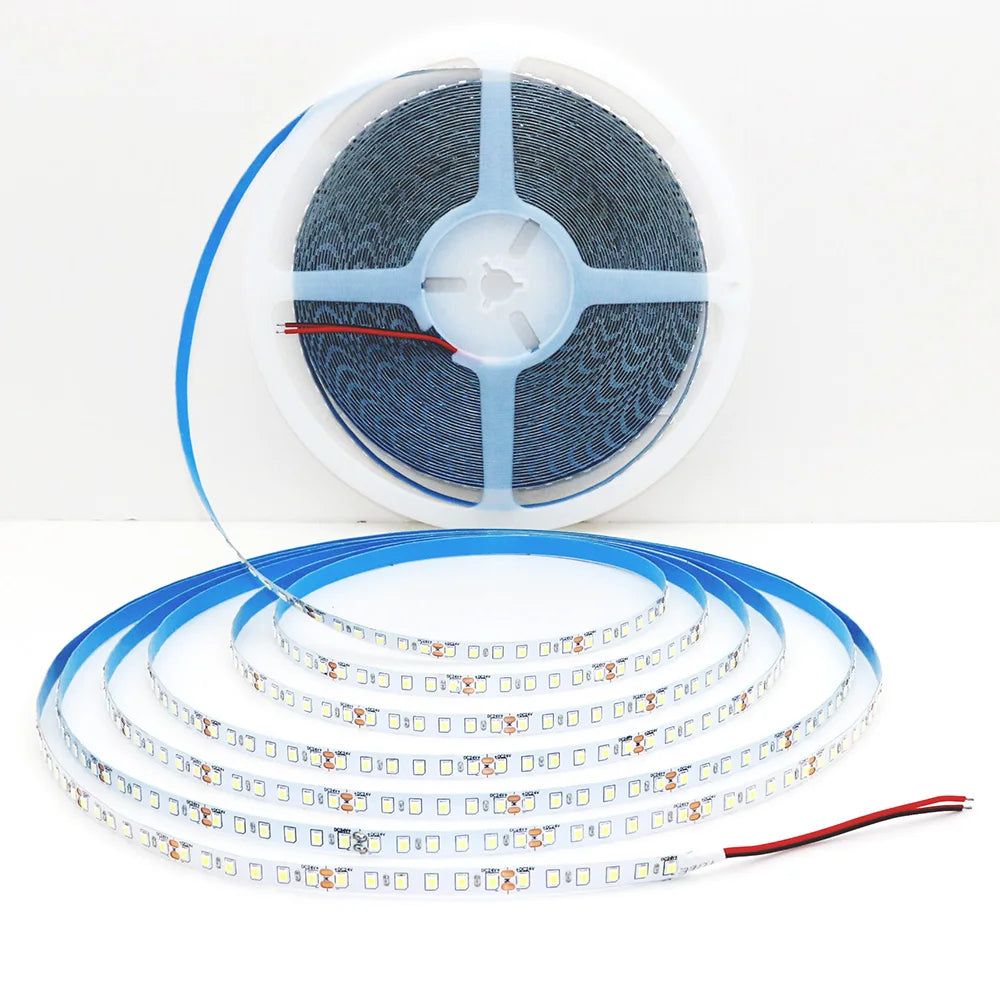 Single Strip 5m 10m 15M 20m Long LED Strip DC24V 120LEDs/m Light Strip Flexible Cuttable Whole Length Is 20meters Soft Lamp Bar