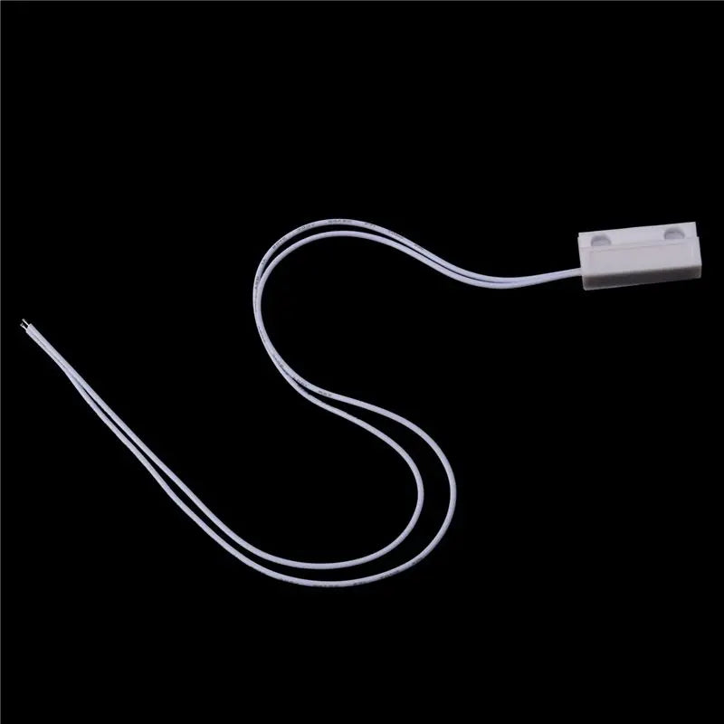 10 Pcs Mc-38 Wired Door Window Sensor Magnetic Switch For Home Alarm System,When Sensor Together,Normally Closed Nc