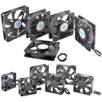 ANCHAOPU EC Brushless Axial Cooling Fan 40-140mm AC 110V-240V for Cabinet, Industrial, Server High Speed Ventilation