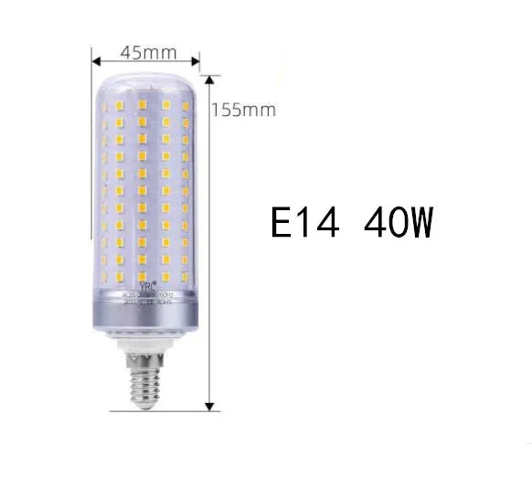 E27 B15 B22 E17 12W 16W 25W 40W LED Corn Light Bulb SMD2835 LED Bulb 110V-220V LEDs Candle Light Spotlight