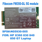 WDXUN FM350-GL FM350 GL module for HP  X360 830 855 G7 7940HS 855G8 Laptop M46335-005 5G LTE WCDMA 4x4 MIMO GNSS module FM350 GL