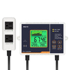 CO2 Monitor Controller Concentration Tester Carbon Dioxide Monitor NDIR Sensor CO2 Pressure Regulator Valve for Greenhouse