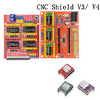 CNC Shield V4 CNC Shield V3 Engraving Machine 3D Printe+ 4pcs DRV8825 Or A4988 Driver Expansion Board For Arduino