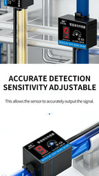 ZHICAN E2K Non Contact Capacitive Liquid Level Sensor Pipe Water Tank Full Empty Detection Alarm Switch