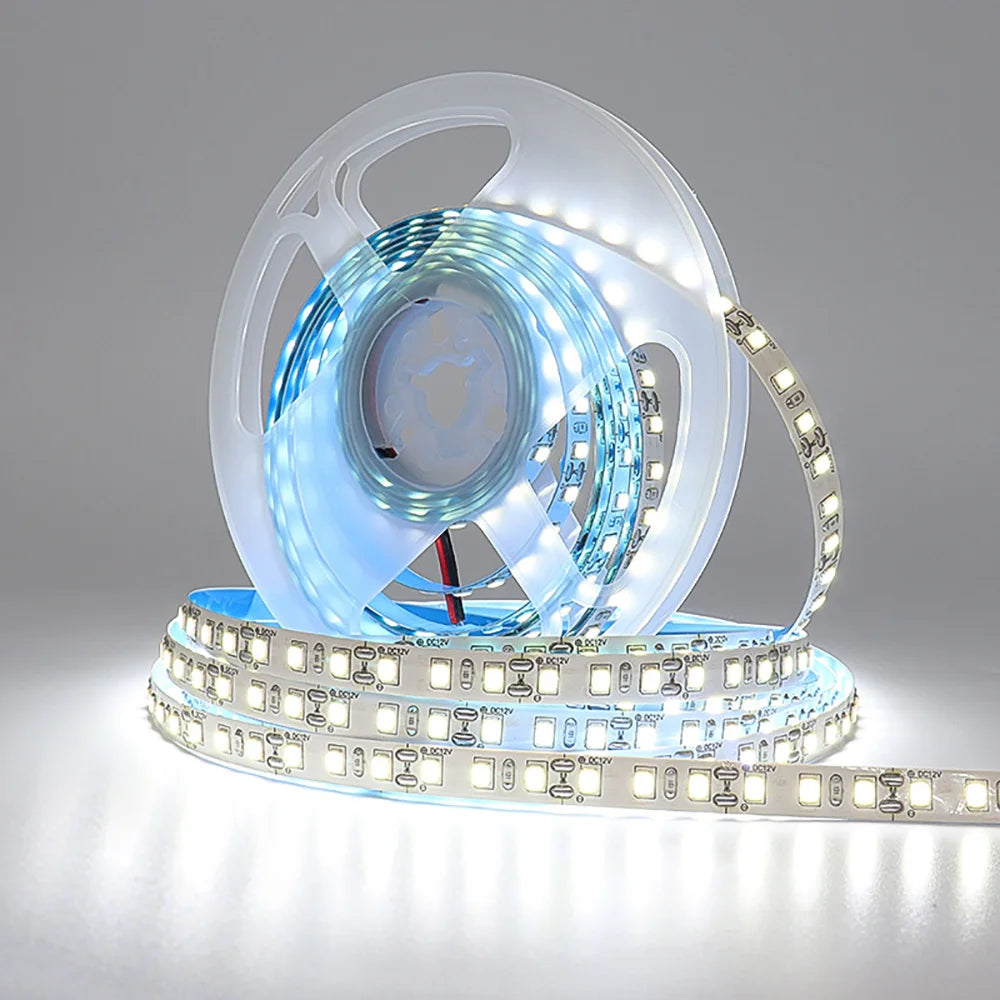5V 3mm 5mm PCB LED Strip Light 1 LED Cut Ultra Thin 2835 120LEDs/m 8mm Flexible Tape DC IP21 Not Waterproof Warm Natural White