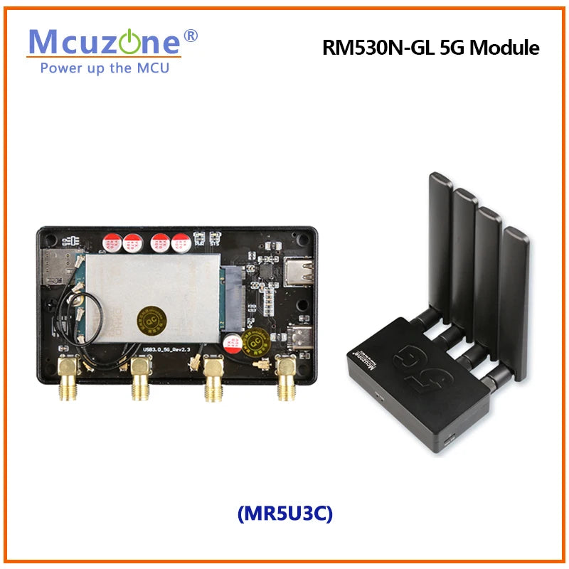 Original Quectel RM530N-GL 5G 4G 3G LTE-A Multi-mode Sub-6G MMWave M.2 Module Multi-constellation GNSS Receiver 3GPP R16