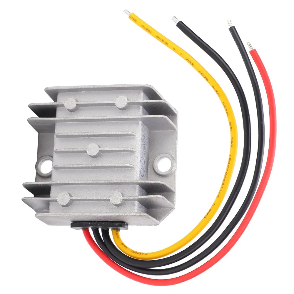 24V to 12V DC Power Converter 10A 120W Stable Output Voltage Buck Converter Waterproof Efficient Switching Power Supply