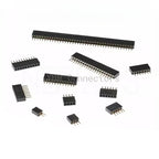 10Pcs 1.27 Single Row Pin Female Header Socket Pitch 1.27mm 1*2P 3P 4P 6P 8P 12P 15P 20P 40P 50P 1x40Pin Connector For Arduino