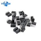 20PCS NE555 NE555P IC 555 Timer Programming Oscillator Chip & 8 Pin DIP Sockets Kit (10 Each)