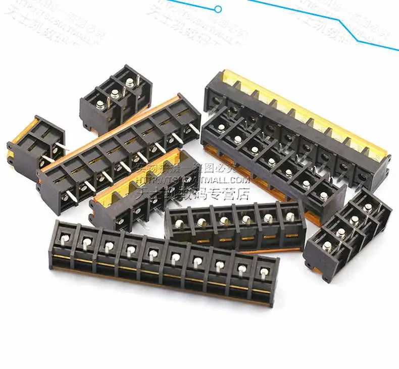 2pcs HB9500-2P 3P 4P 5P 6P 7P 8P 9P 10Pin PCB Screw Terminal Block Connector HB-9500 300V 30A Lid Barrier Terminal 9.5MM Pitch