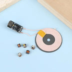 5Pcs TYPE-C 5V Wireless Power Supply Transmitter Coil Induction Wireless LED Receiver Light Lamp Model Diorama Robots