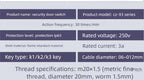 Miniature Electromagnetic Lock Industrial Safety Door Switch Travel Limit Switch Key Plug for Travel