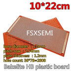 1pcs Bakelite Universal circuit test board HB plastic board 2.54MM PCB 5x7 7x9 9x15 10x15 10x22 12x18 13x25 15x18 18x30cm