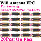 WiFi Antenna FPC Connector On Board Flex For Samsung S22 S21 Ultra S20 Plus S20U S22P S23 S24 S25 S22U S23U S24U S25U S901 G998