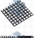 ‌WS2812 8x8 RGB LED Matrix – 64 Programmable 5050 Addressable LEDs with Arduino/Raspberry Pi