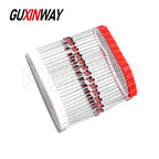 50pcs 1W Zener Diode DO-41 1N4727/4728/4729/1N4730/1N4731 3V 3.3V 3.6V 3.9V 4.3V 4.7V 5.1V 5.6V 6.2V 6.8V 7.5V 8.2V 9.1V 10V 11V