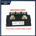 Three-phase bridge module 300A1600V MDS300-16 MDS300A1600V Bridge rectifier MDS