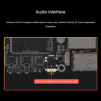 Luckfox Lyra Pi Linux Micro Development Board Core3506 Core Board Integrates Triple-core ARM Cortex-A7 ARM Cortex-M0 Processors