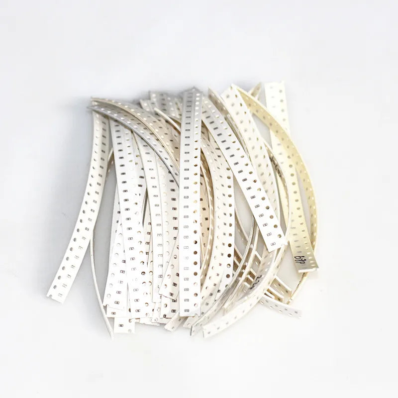 Resistor Kit 0201 0402 0603 0805 1206 1210 1812 2512 SMD Resistor Package 25values*20PCS=500PCS 1% Sample Kit Resisor