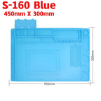ESD Heat Resistant 932℉ Soldering Mat Job Tools Computer Phone Repair Kit Working Repair Pad Heatresistant Maintenance Platform