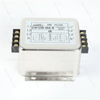30A Three Phase Four Wire Power Filter, 220V/380V Anti-Interference EMI Filter with Terminal Block